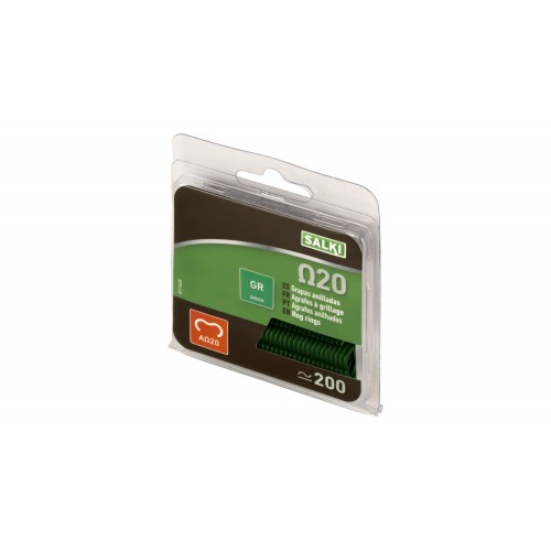 Grapa Omega 20 verde