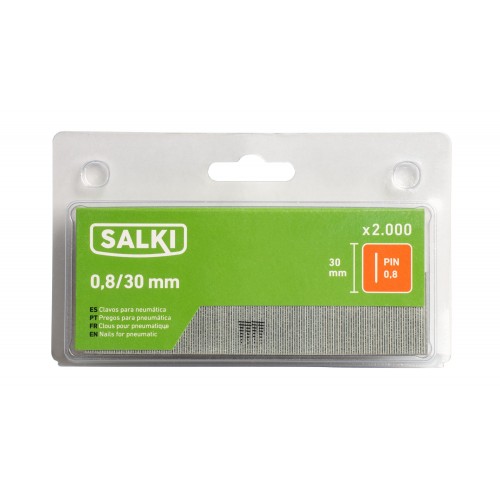 Pin 0,8 BLISTER SALKI PIN 0,8 - 30mm (2.000 uds)