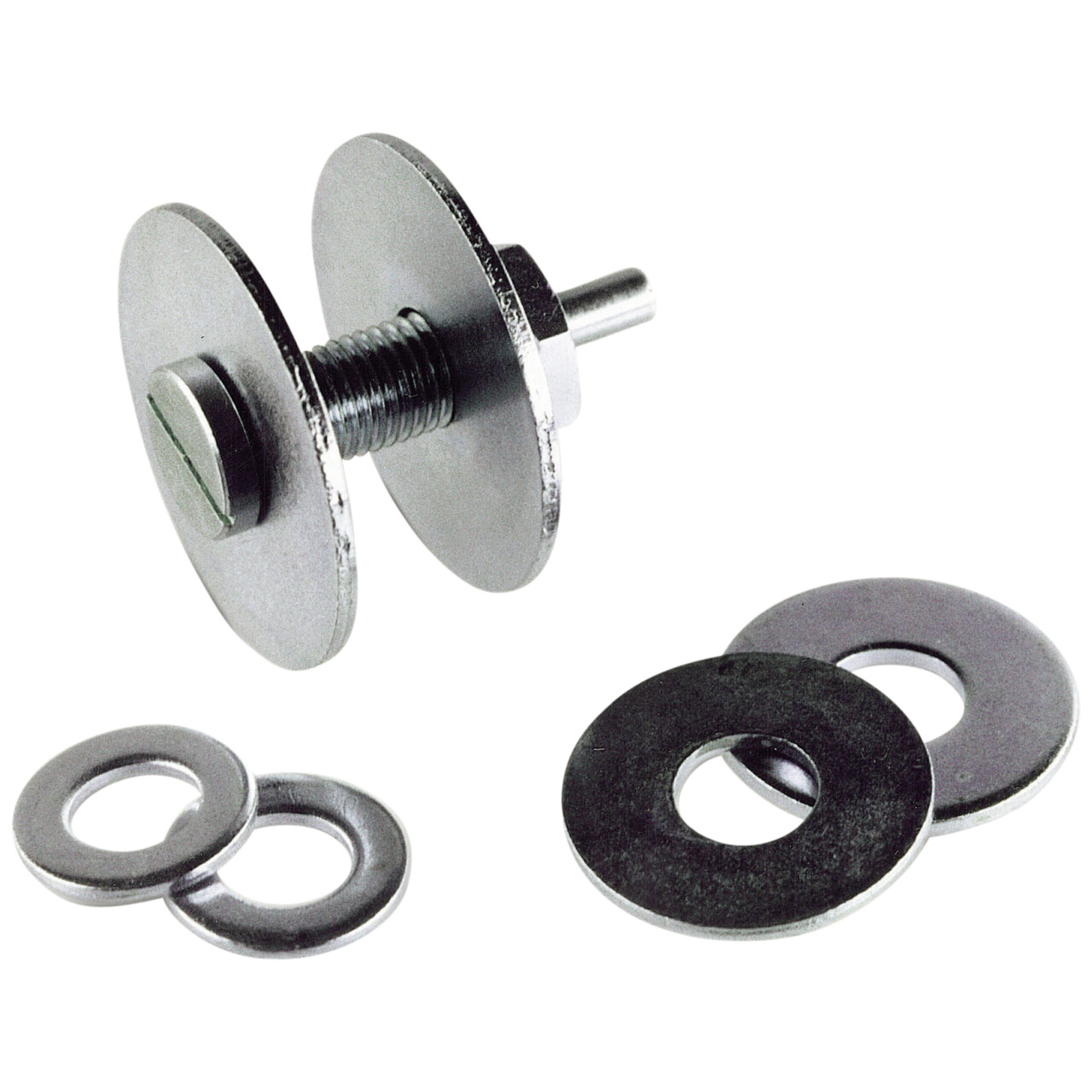 Adaptador para rectificados penetrantes rectos para discos de limpieza compactos y de grano grueso