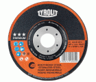 Tyrolit Discos de desbaste para acero inoxidable 125 x 7 #27E 125x7x22,23 A30R-BFX