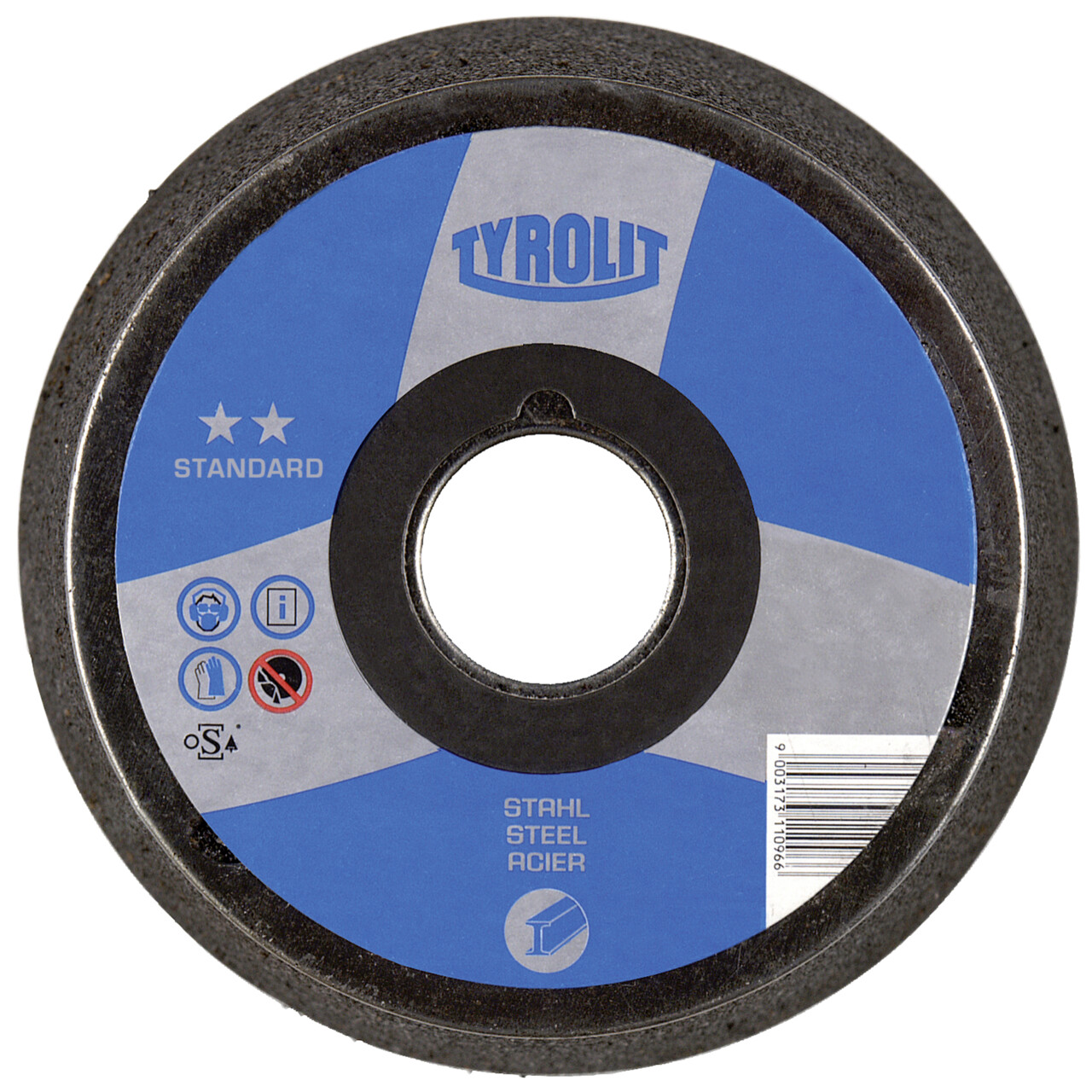 Muela de vaso de resina sintética STANDARD para acero