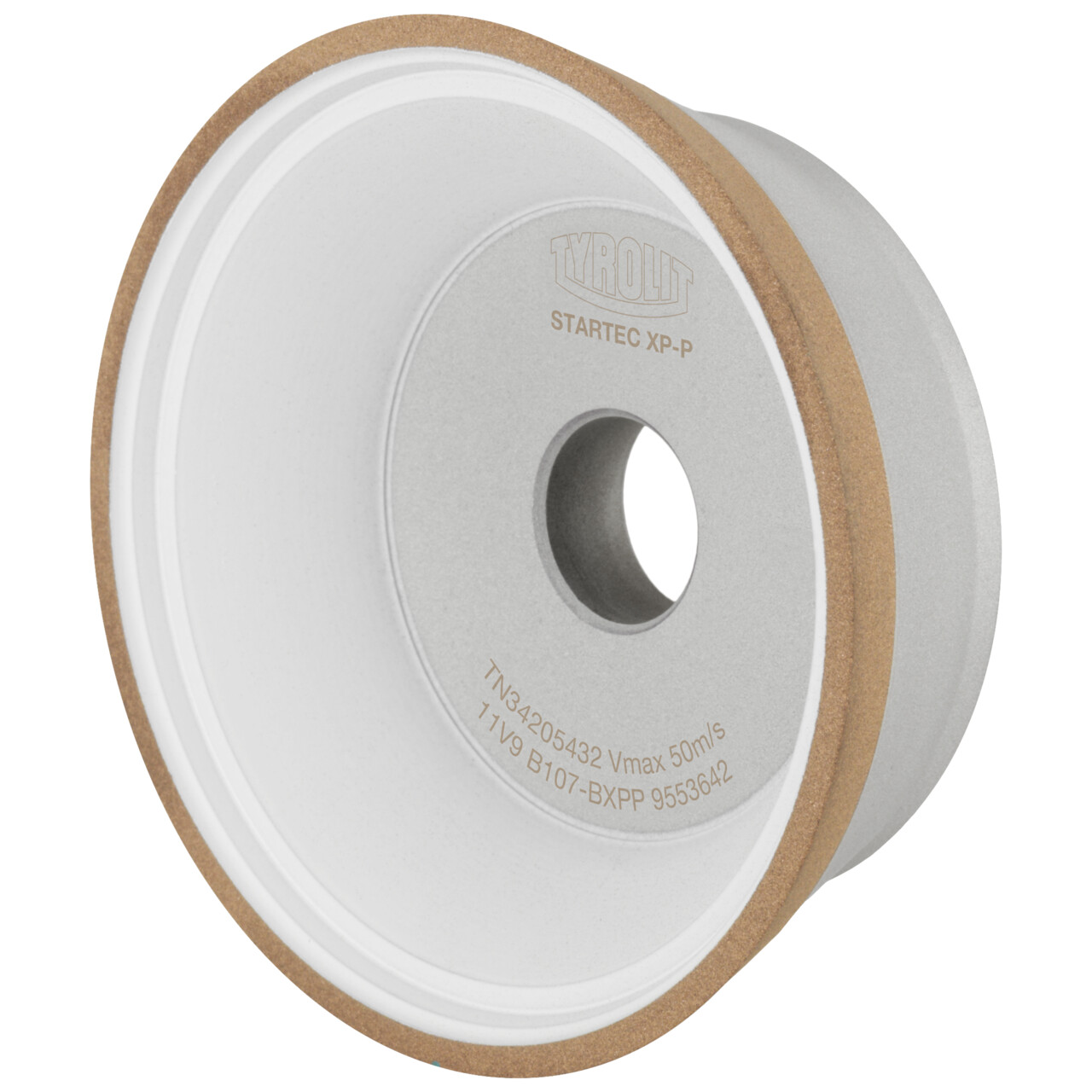 Muelas abrasivas CNC rectificado en húmedo CBN metalizado para aceros de alta aleación y HSS rectificado con muelas prensadas en caliente