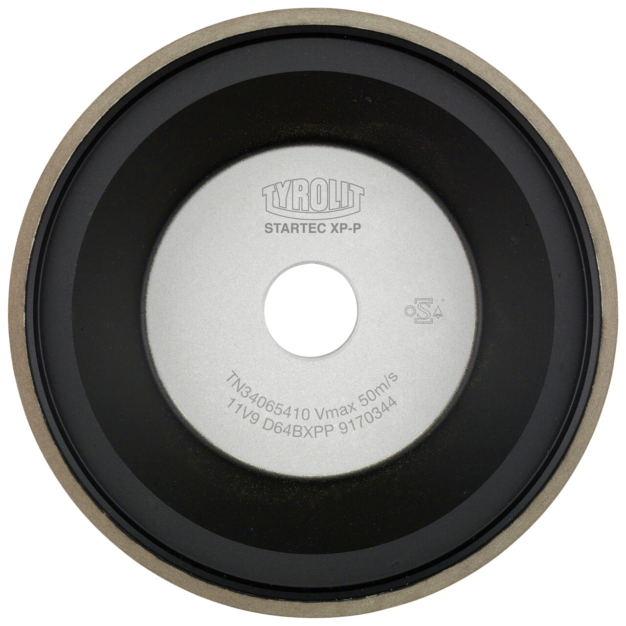 Muelas abrasivas CNC de diamante metalizado rectificado en húmedo para metal duro