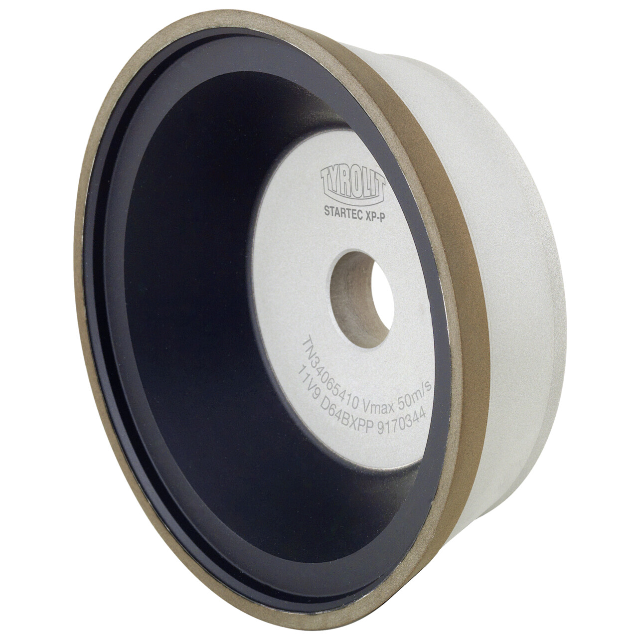 Muelas abrasivas CNC de diamante metalizado rectificado en húmedo para metal duro