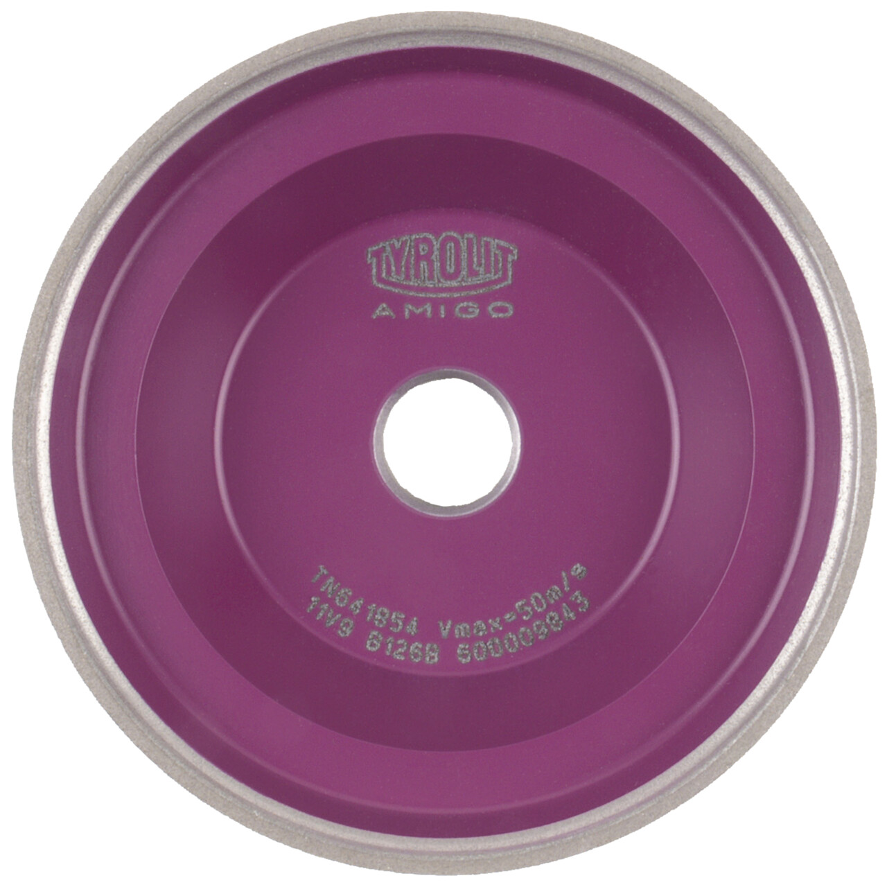 Muelas abrasivas de CBN con aglomerante de resina para rectificado en seco para acero y HSS rectificado con muelas prensadas en caliente