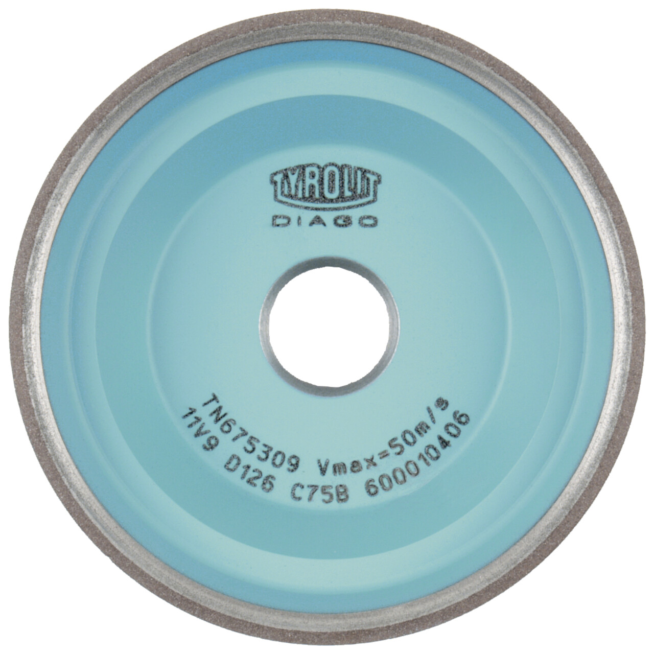 Muelas CNC de diamante con aglomerante de resina para rectificado en seco para metal duro