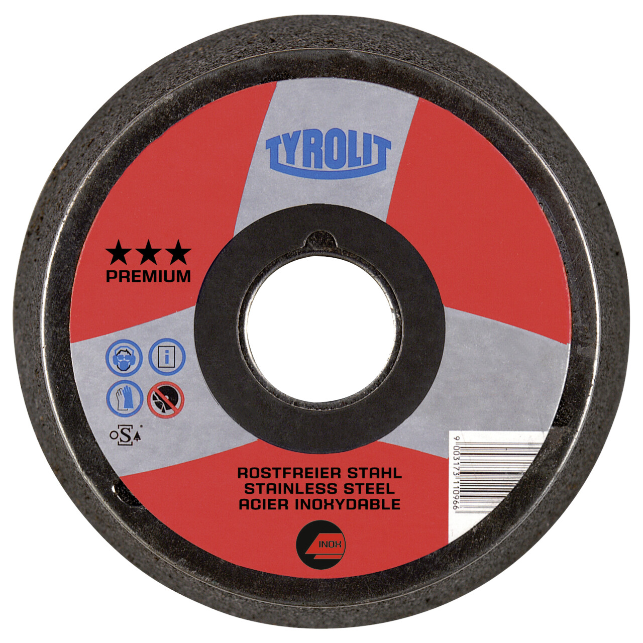 Muela de vaso de resina sintética PREMIUM para acero inoxidable