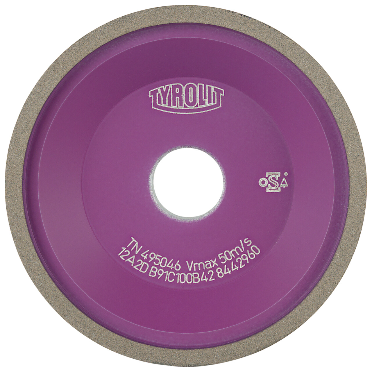 Muelas para herramientas CNC rectificado en húmedo con CBN aglomerado con resina para aceros sin aleación y de baja aleación, aceros de alta aleación y HSS