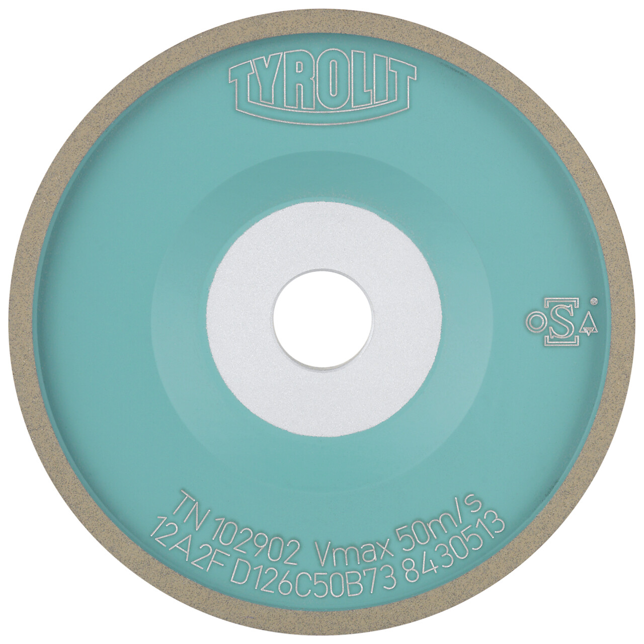 Muelas CNC de diamante con aglomerante de resina para rectificado en seco para metal duro