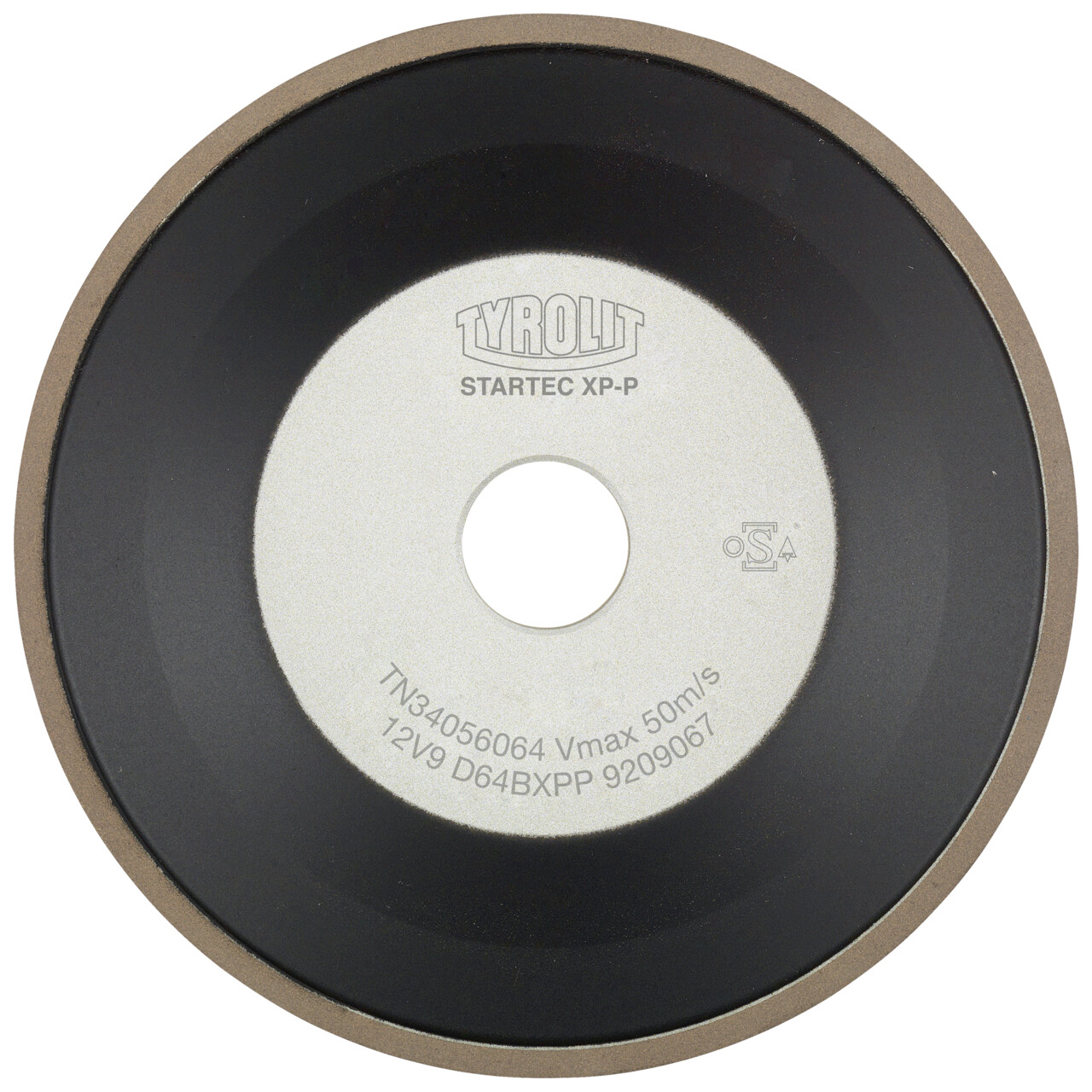 Muelas abrasivas CNC de diamante metalizado rectificado en húmedo para metal duro