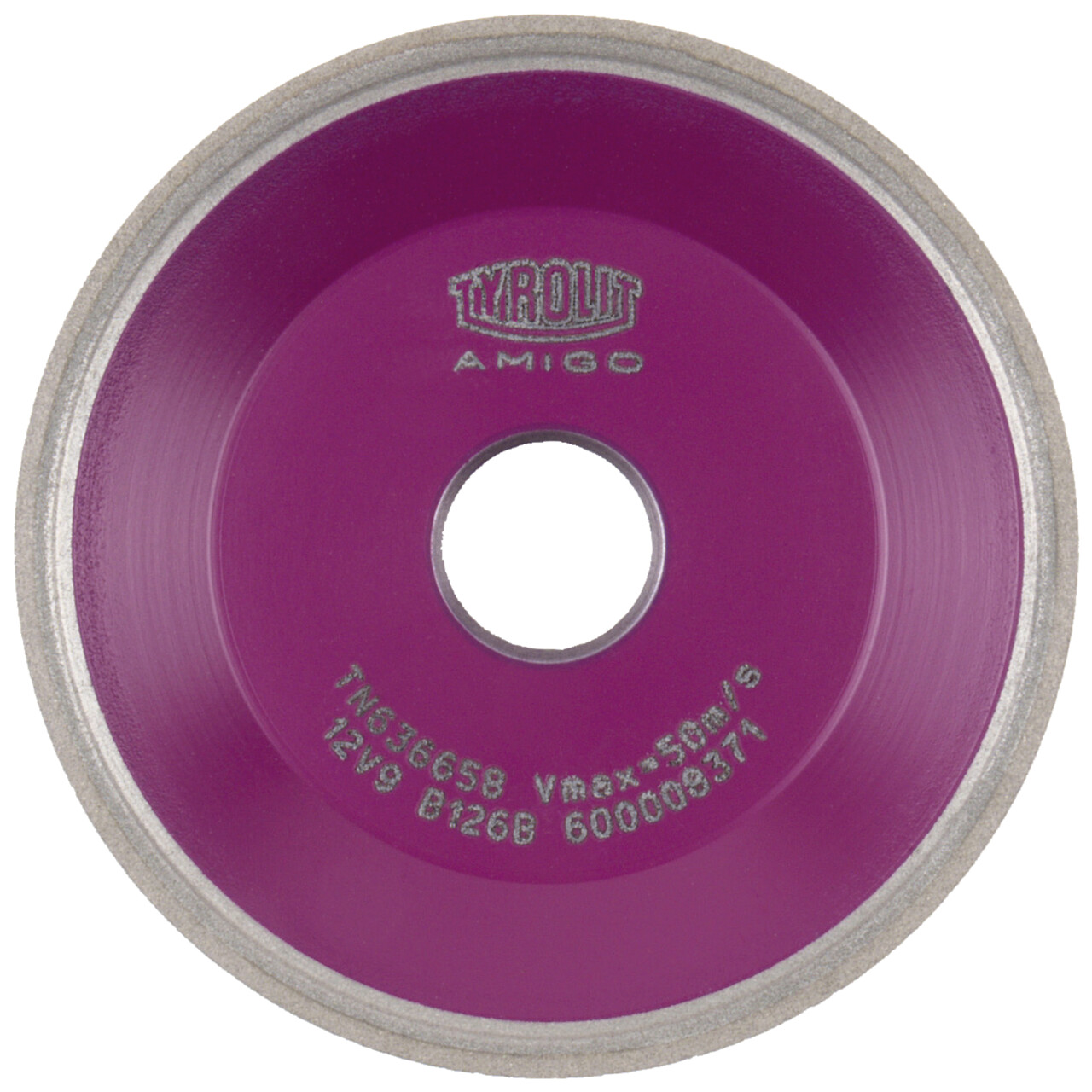 Muelas abrasivas de CBN con aglomerante de resina para rectificado en seco para acero y HSS rectificado con muelas prensadas en caliente