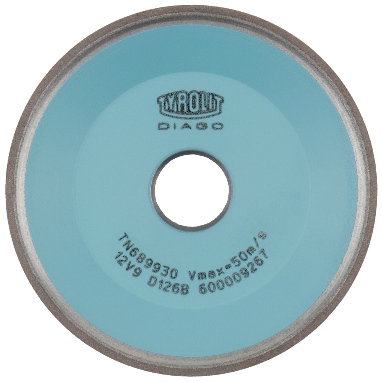 Muelas CNC de diamante con aglomerante de resina para rectificado en seco para metal duro