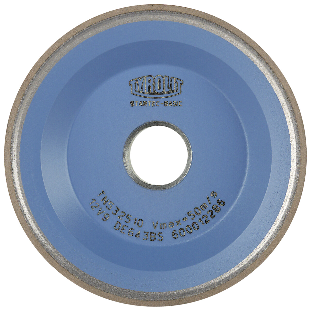 Muelas CNC de diamante aglomerado con resina para rectificado en húmedo para metal duro