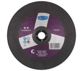 Tyrolit Discos de desbaste FOCUR para hierro fundido 178 x 7 #27X 178x7x22,2 ZA30O-BF