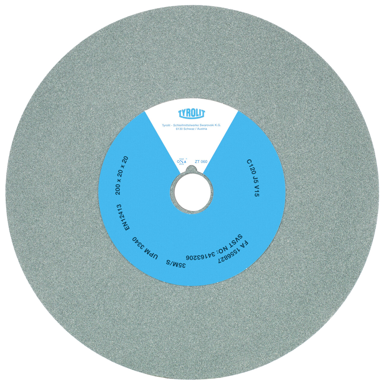 Discos para esmeriladora de pedestal de cerámica convencional para metal duro y trabajo de fundición