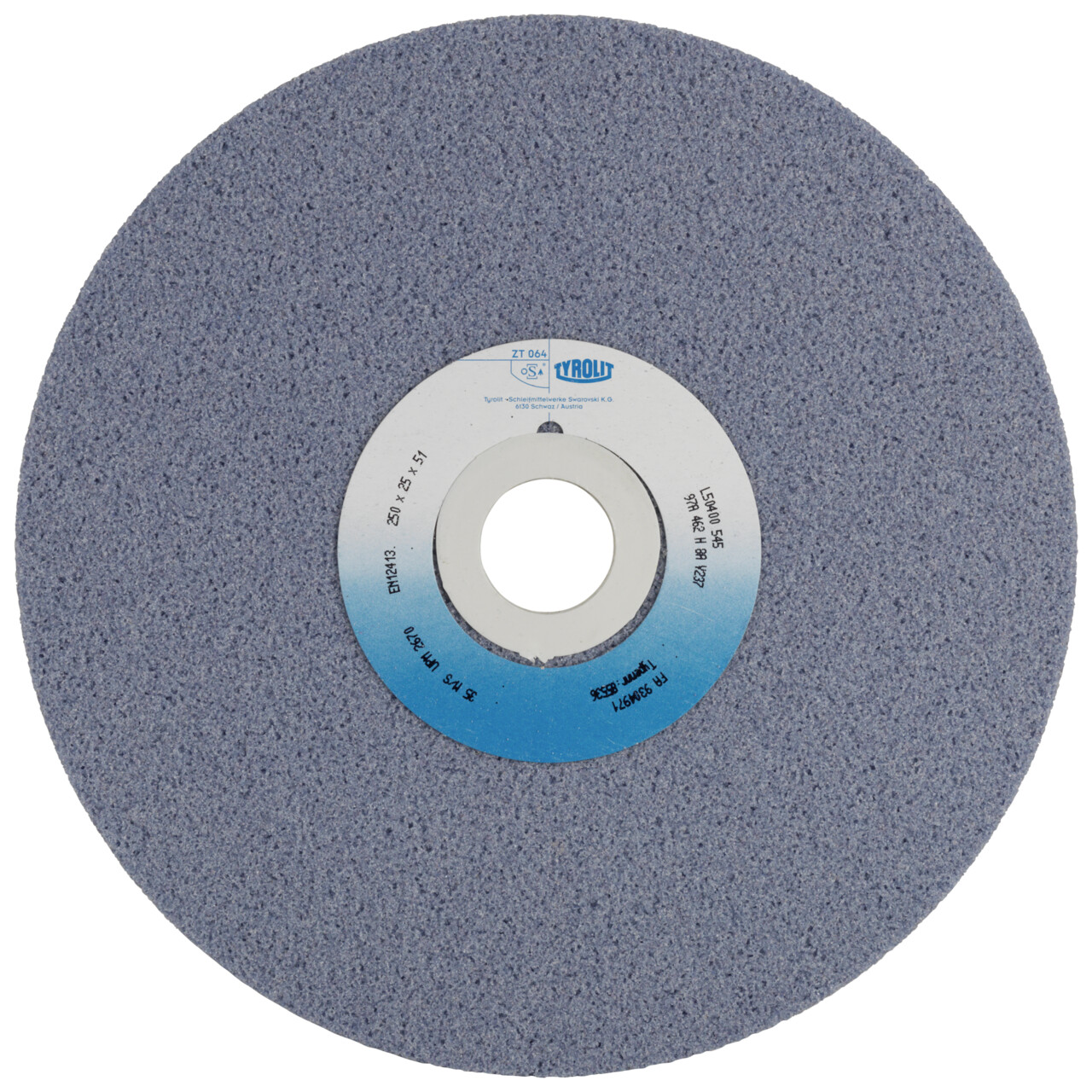 Muelas cilíndricas exteriores vitrificadas para aceros de alta aleación y HSS