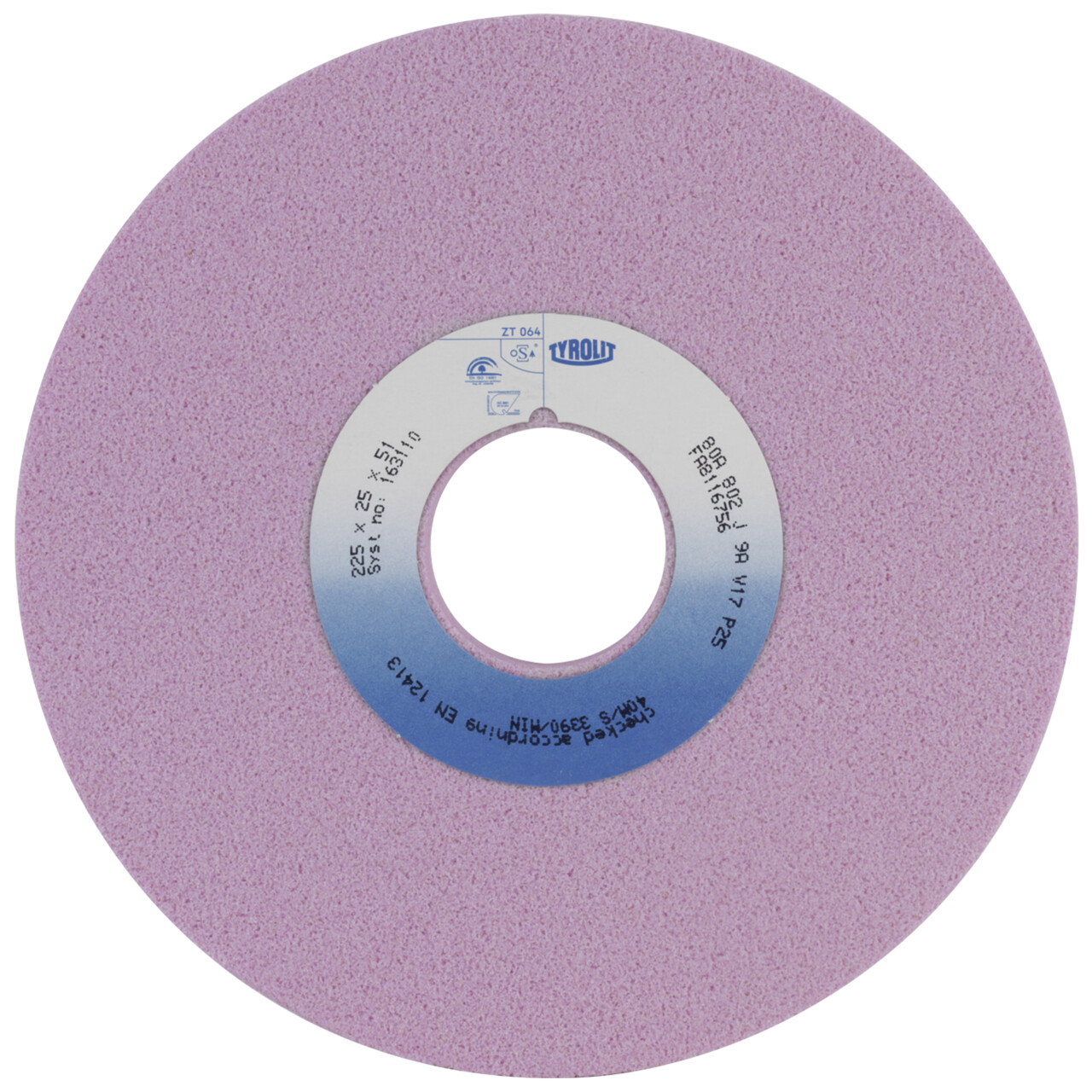 Muelas de perfil de cerámica convencional para aceros rectificados de alta aleación