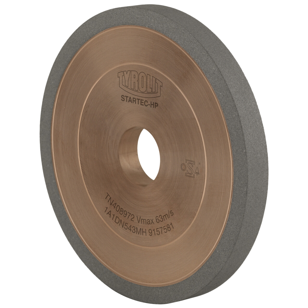 Muelas abrasivas CNC de diamante metalizado rectificado en húmedo para metal duro