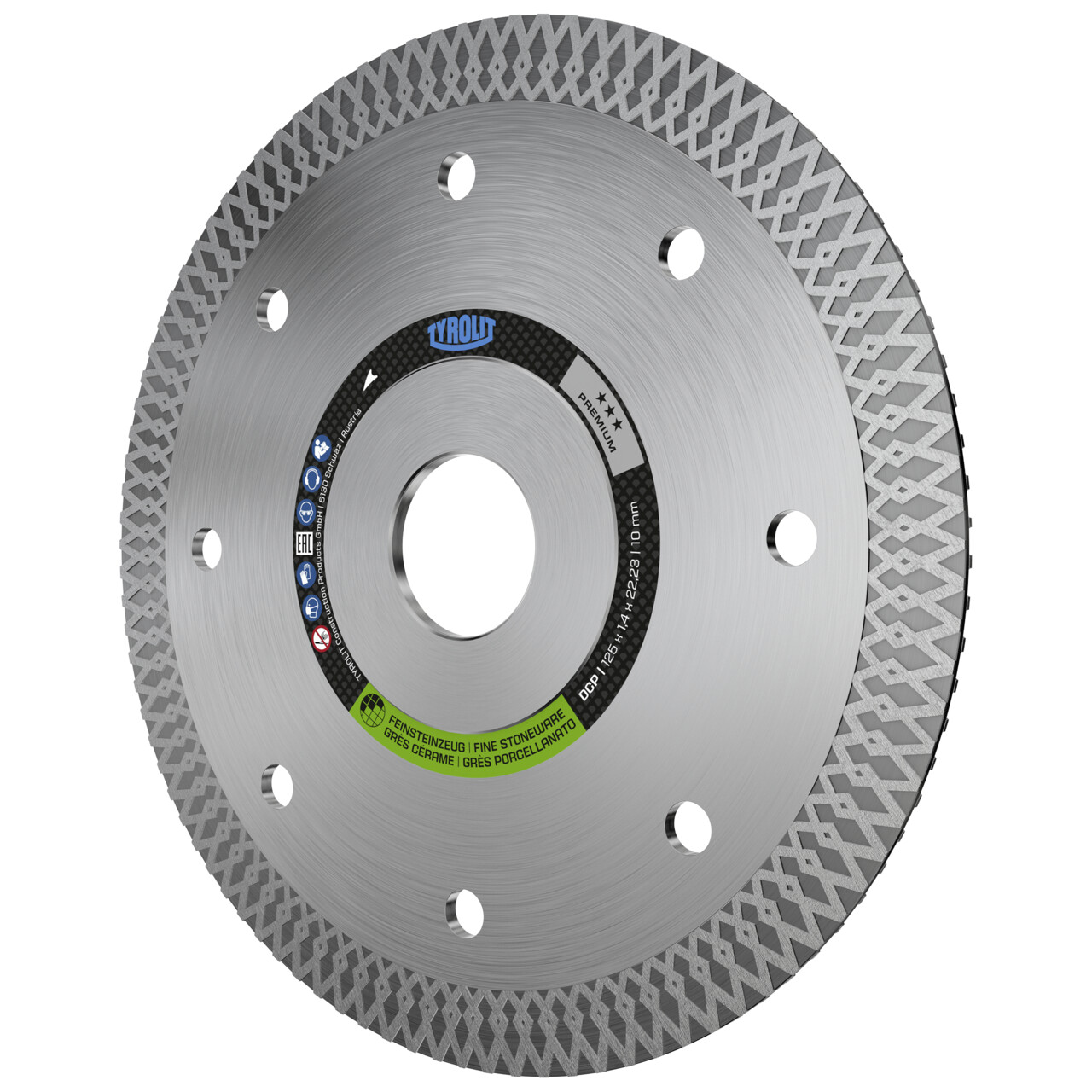 DCP Sierras para corte en seco para gres cerámico & cerámica