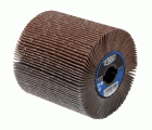Rodillos PREMIUM de tejido de corindón para acero, acero inoxidable y metales no férricos