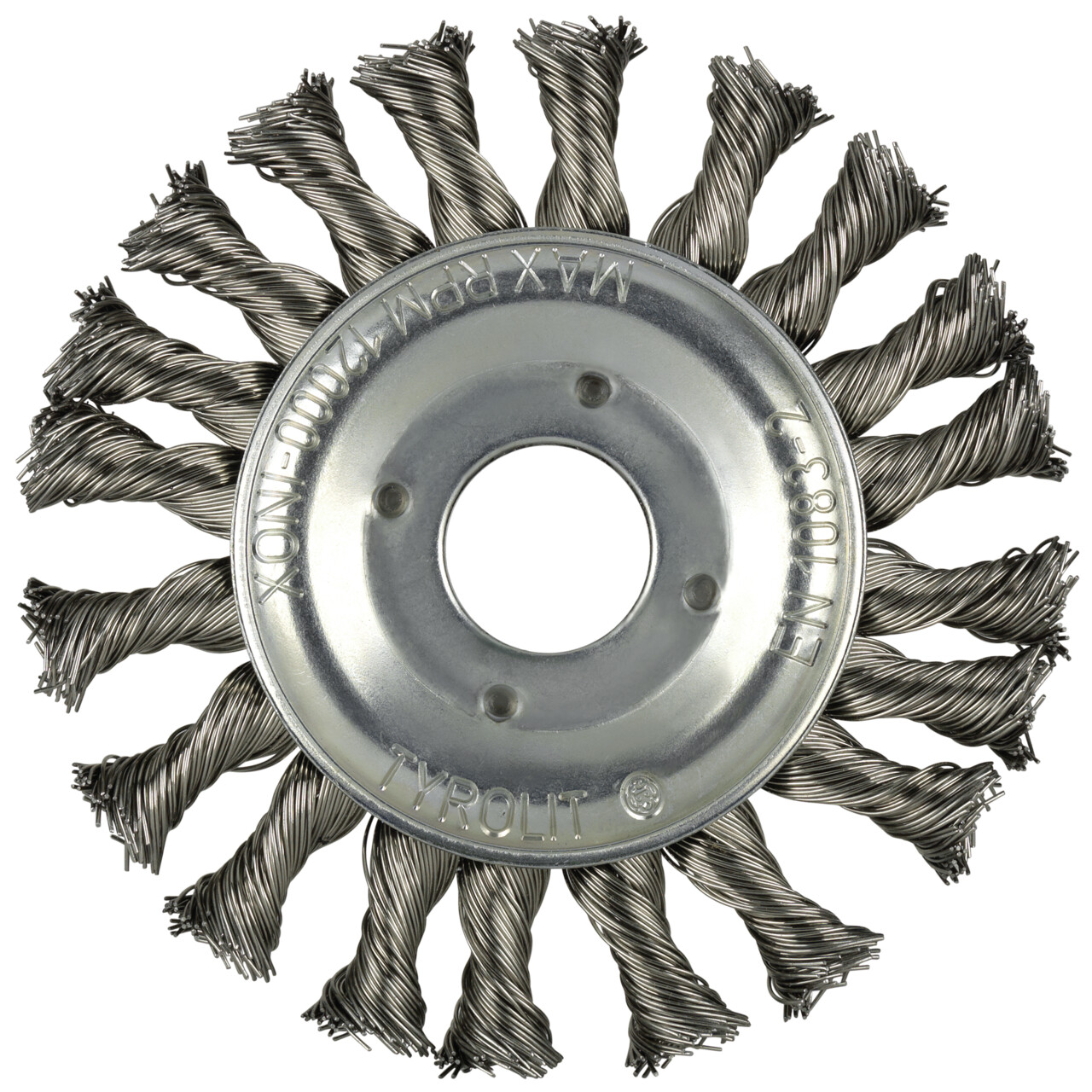 Cepillos redondos PREMIUM para acero inoxidable