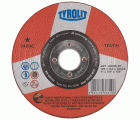 Tyrolit Discos de desbaste TOUCH para acero inoxidable y metales no férricos 125 #27T 125x3x22,23 WA46R-BF