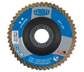 Tyrolit Discos de láminas SOFTJOB para acero y acero inoxidable 125 #28XLS 125x22,23 ZA40-B