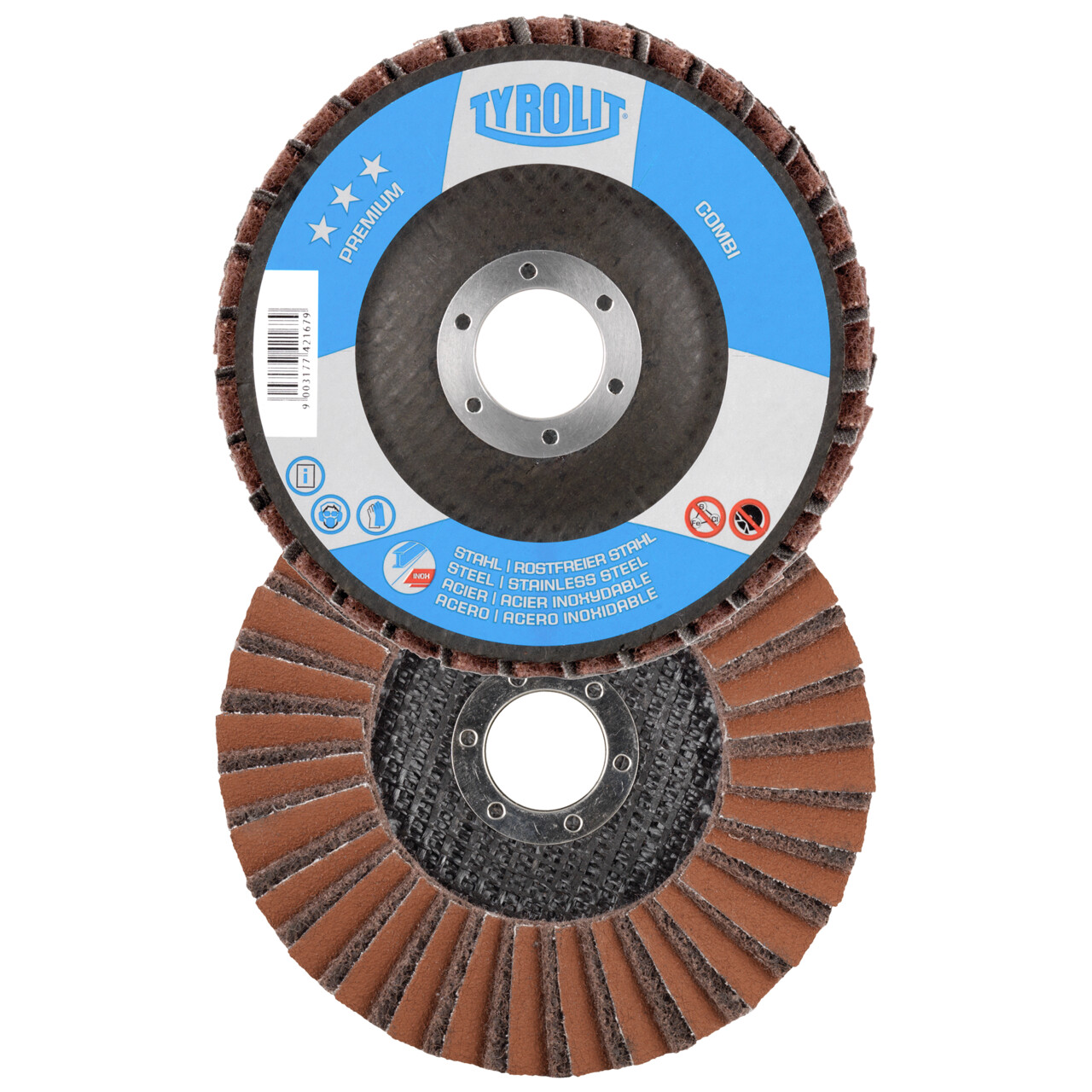 Discos de láminas PREMIUM COMBI para acero y acero inoxidable