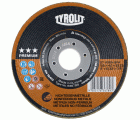Tyrolit Disco de desbaste 125x4x22,23 mm A36N PREMIUM metales no férricos