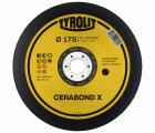 Discos de desbaste CERABOND X para hierro fundido