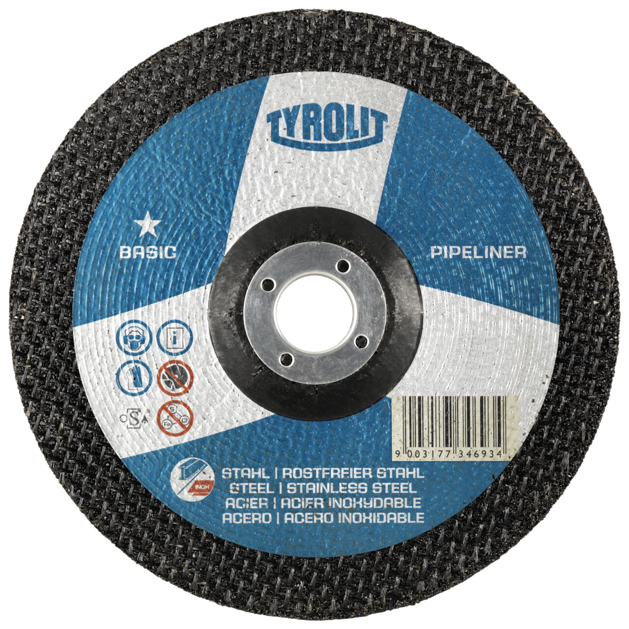 Discos de desbaste BASIC Pipeliner para acero y acero inoxidable