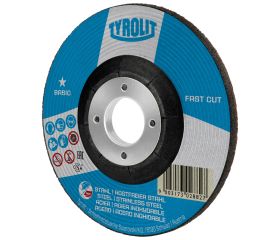 Tyrolit Disco de desbaste FASTCUT 115x6x22,23 mm A30P BASIC acero/inox