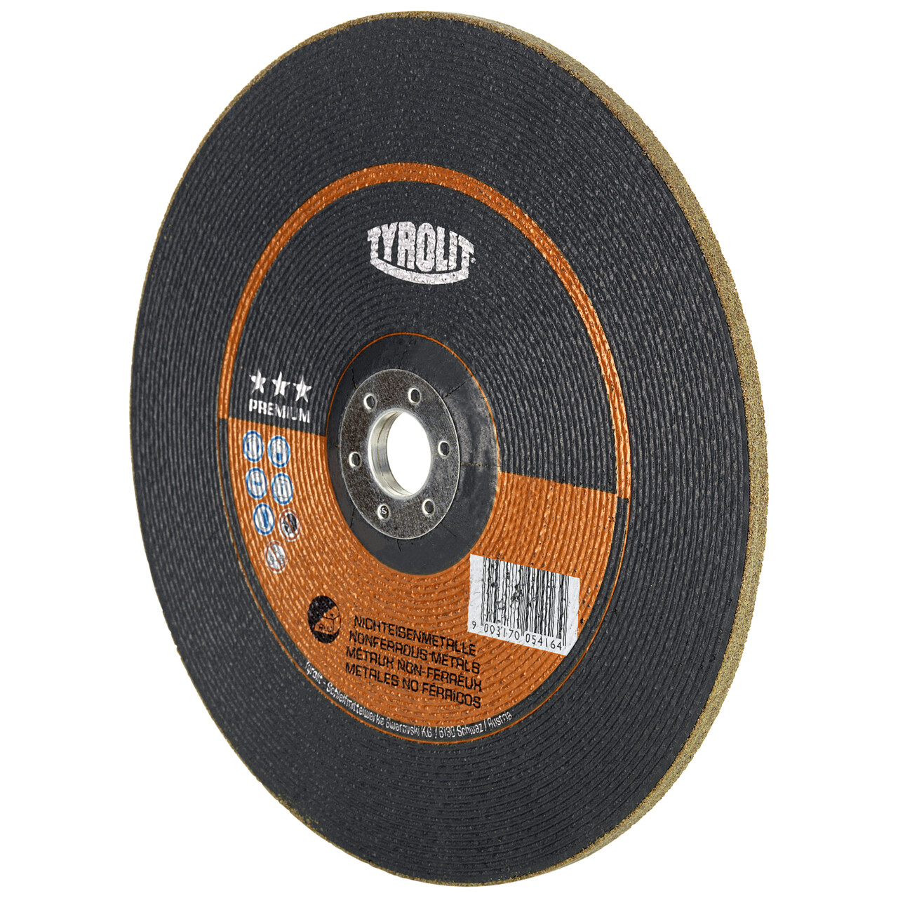 Tyrolit Disco de desbaste 115x4x22,23 mm A36N PREMIUM metales no férricos