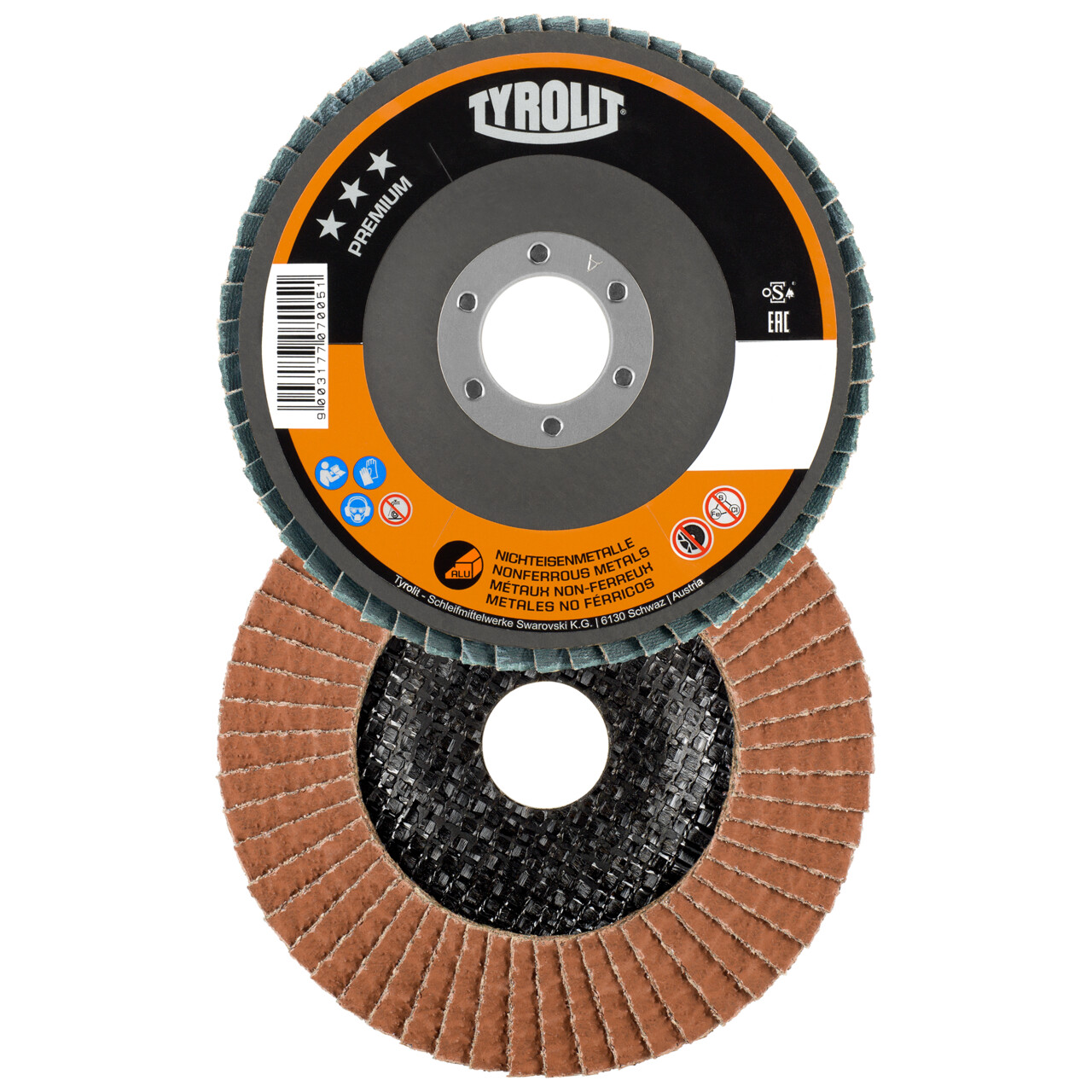 Discos de láminas PREMIUM para metales no férricos