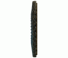 Tyrolit Disco de láminas TWIN FLAP inclinado 115x22,23 ZA40 STANDARD acero/inox