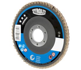 Tyrolit Disco de láminas inclinado 178x22,2 A40 PREMIUM acero