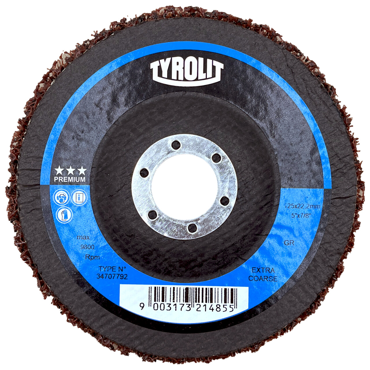 Tyrolit disco de limpieza 115x22,2 mm S EX.COARSE SOFT PREMIUM universal