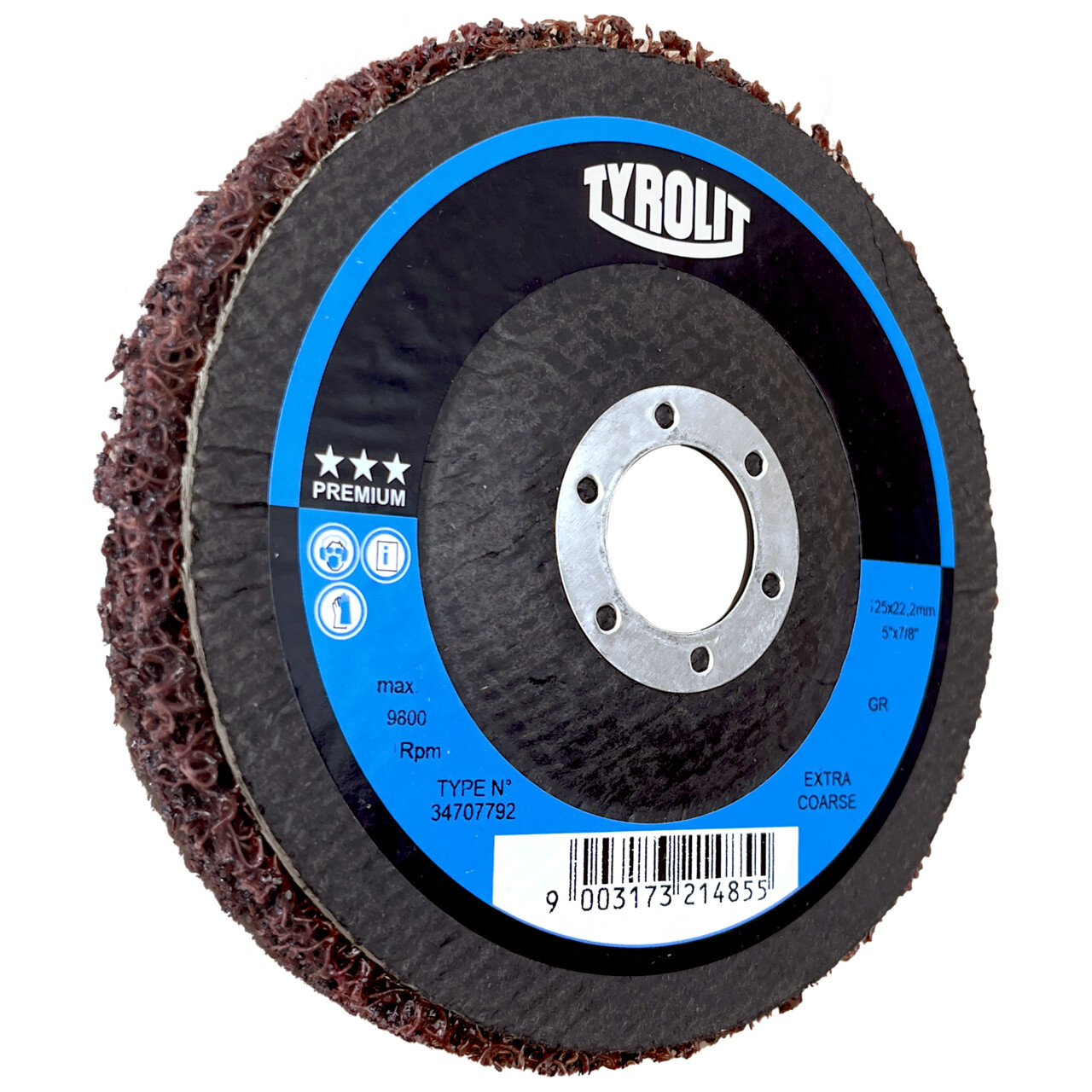 Tyrolit disco de limpieza 115x22,2 mm S EX.COARSE SOFT PREMIUM universal