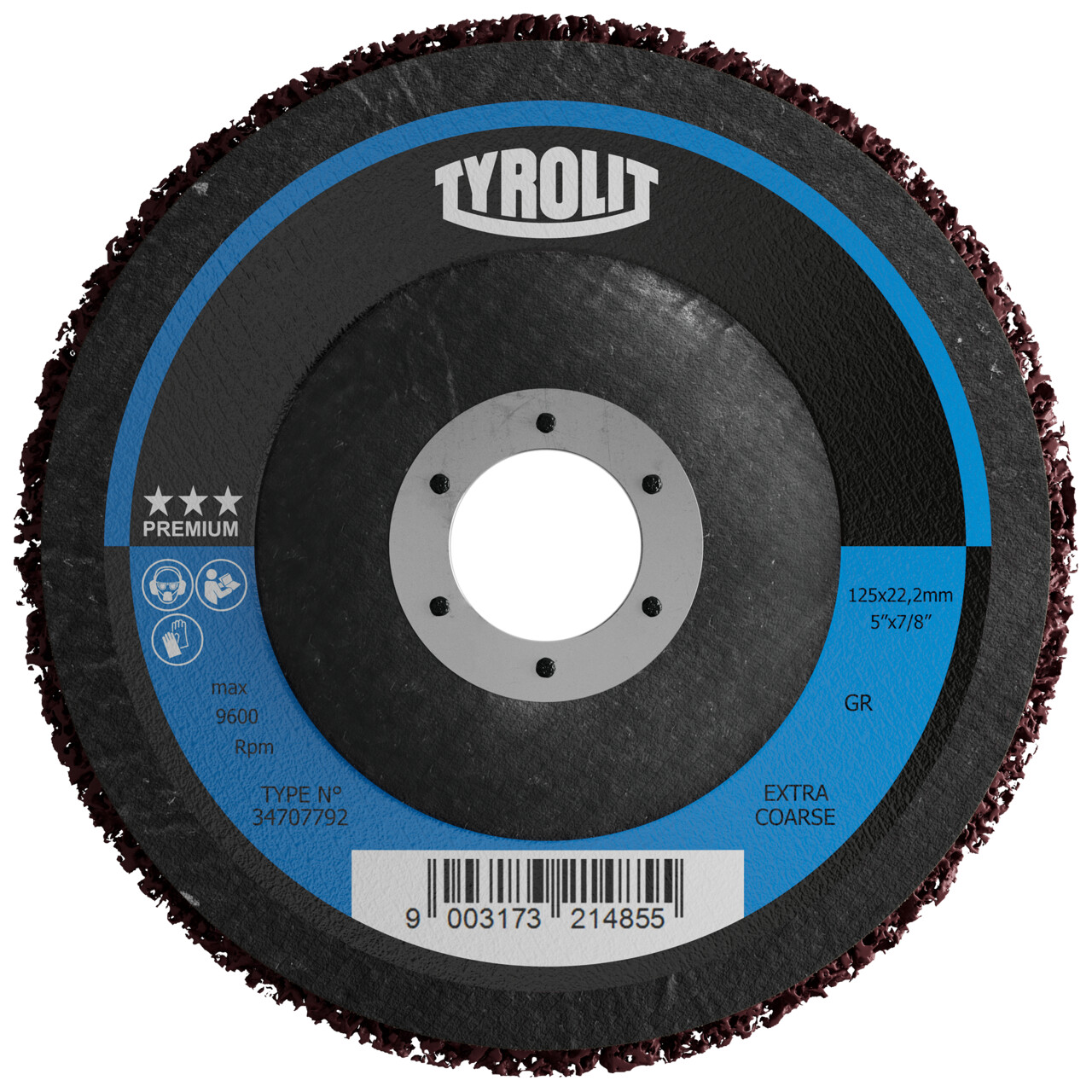 Tyrolit Disco de limpieza 115x22,2 mm BASTO PREMIUM universal