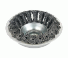 Tyrolit Cepillo cónico alambre ondulado SHIELD 100x20xM14 S0,5 mm PREMIUM acero