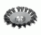 Tyrolit Cepillo cónico alambre trenzado 100x20xM14 S0,3 mm PREMIUM acero