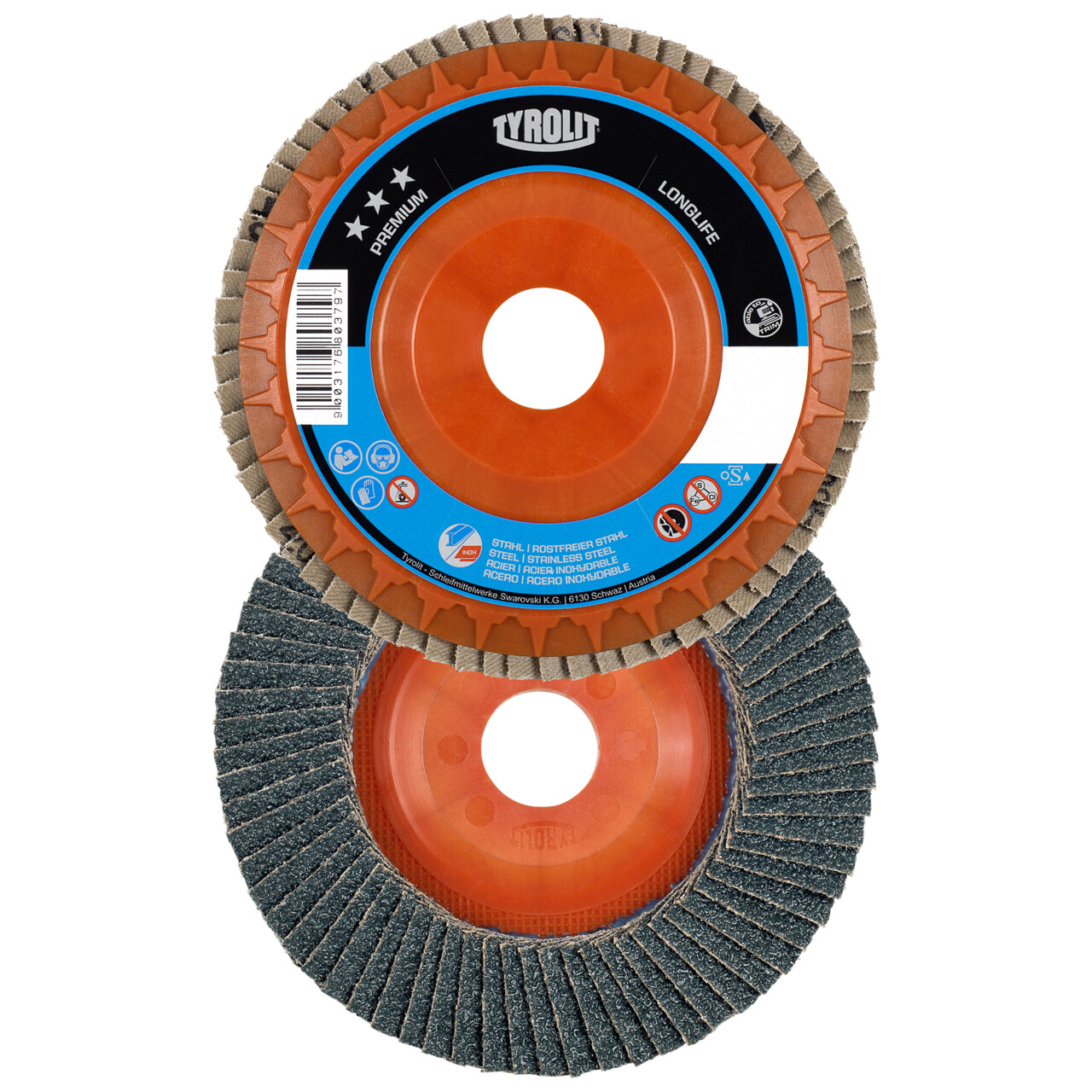 Discos de láminas PREMIUM LONGLIFE para acero y acero inoxidable