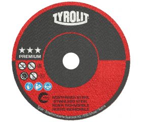 Tyrolit Discos de corte para acero inoxidable 50 x 2 x 6 #41F 50x2x6 A46R-BFXA