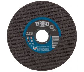 Tyrolit Discos de corte ACCU para acero y acero inoxidable 125 x 1,0 #41F 125x1x22,23 A60Q-BFKA