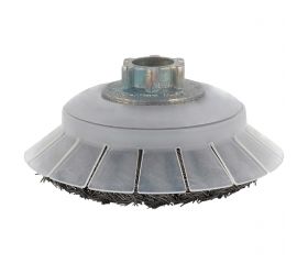 Tyrolit Cepillos cónicos SHIELD para acero 100 x 20 x M14-2 #28KDZ 100X20XM14-2 S0,5 SHIELD P