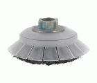 Tyrolit Cepillos cónicos SHIELD para acero 100 x 20 x M14-2 #28KDW 100X20XM14-2 SM0,3 SHIELD P