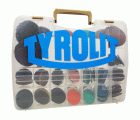 Tyrolit Set de QUICK-CHANGE DISCS de uso universal 50 #PAD QDISC 50xR_75XR DEMOBOX P