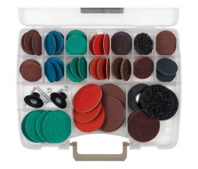 Tyrolit Set de QUICK-CHANGE DISCS de uso universal 50 #PAD QDISC 50xR_75XR DEMOBOX P