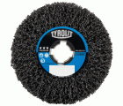 Tyrolit Rodillos de limpieza para acero, acero inoxidable y PVC 100 x 100 x 19,1 #1LA VL-G 100x100x19,1 S4 C COARSE P