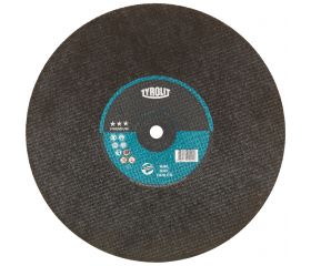Tyrolit Discos de corte para raíles de corte manual guiado 350 x 3,8 x 25,4 #41F 350x3,8x25,4 ZZA24R-BFPRAIL 100